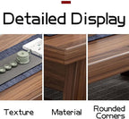 Solid Wood Japanese Style Tea Table, Low Long Coffee Table - Image 3