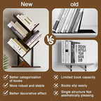 5 Tier Tree Bookshelf Floating Book Shelves - Image 6