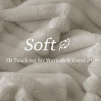 BEDELITE Ribbed Twin Blanket for Couch & Bed, Light Grey, Warm Yet Lightweight - Image 5