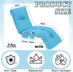 Outdoor Chaise Lounge Cushions - Image 2