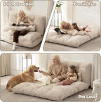 Folding Sofa Bed, Convertible Sleeper Chair - Image 6