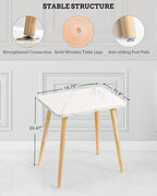 FORAOFUR Small Side Table, Quick Assembly End Furniture - Image 2