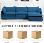 ROWHY Oversized Modular Sectional Sofa - Image 4