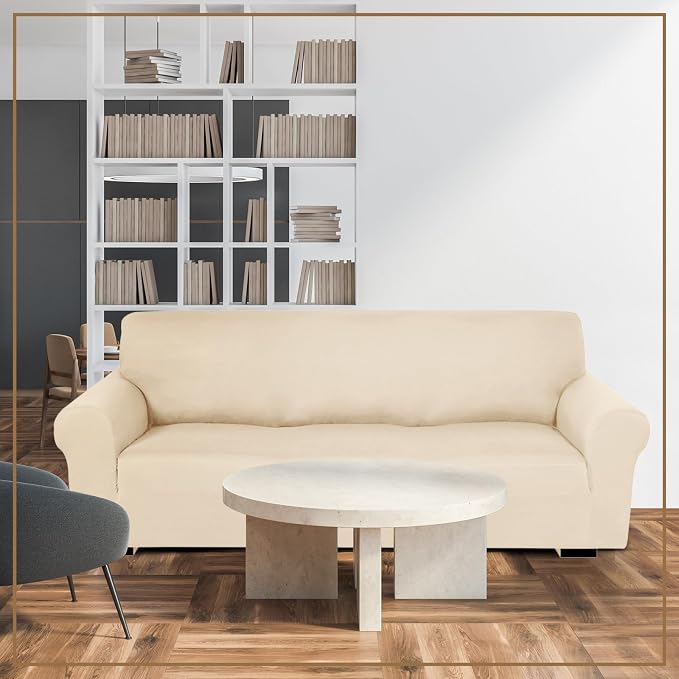 Peryiter 2 Pcs Sofa Covers Couch and Loveseat Covers Set Stretch Sofa Slipcover - Image 7