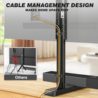 5Rcom Table Top TV Stand, Universal TV Stand - Image 7