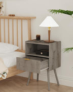 Veegle Nightstand, Modern Bedside Table - Image 7