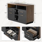 ModernMate Home Office Furniture Set, Mobile File Cabinet - Image 3