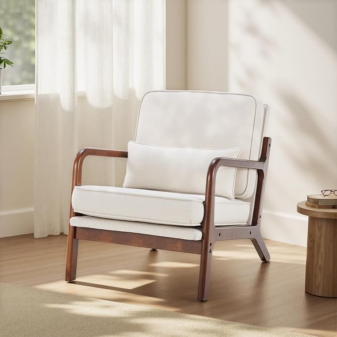 DUMOS Accent Chair Mid Century Modern Chair - Image 8