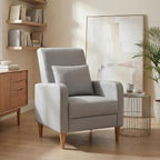 COLAMY Mid-Century Modern Upholstered Accent Chair - Image 6