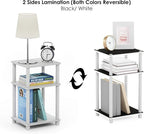 Furinno Just 3-Tier Turn-N-Tube End Table / Side Table / Night Stand / Bedside - Image 8