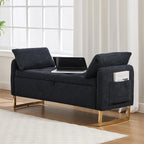 48" End of Bed Bench, Modern Storage Benches - Image 9