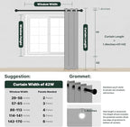 H.VERSAILTEX Blackout Curtains for Bedroom Thermal Insulated Room Darkening - Image 2