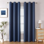 ChrisDowa Blackout Curtains for Bedroom and Living Room 84 Inches Long | 2 by ChrisDowa