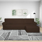 PureFit Stretch Sectional Couch Covers 2 pcs Non Slip L Shape Sofa Cover | - Image 2