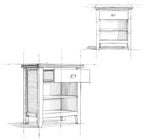 SIMPLIHOME Artisan Solid Wood 24 inch Wide Transitional-Style Bedside - Image 10