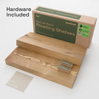 BAOBAB WORKSHOP Natural Wood Floating Shelves - Image 6