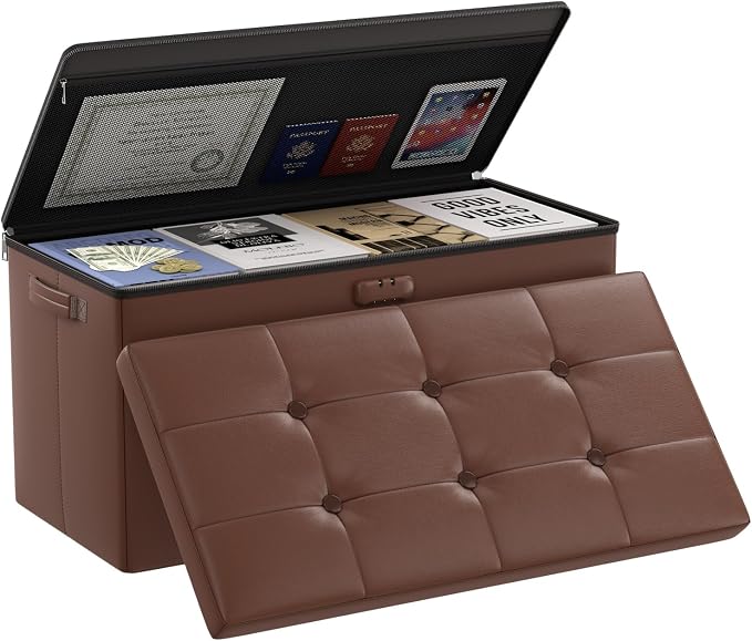DocSafe Storage Ottoman Bench by DocSafe