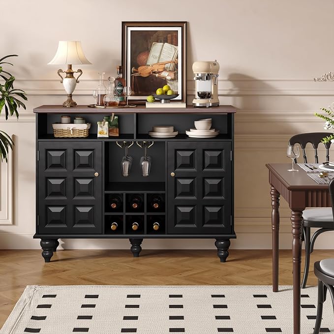 Vabches 45" Wine Bar Cabinet - Image 8