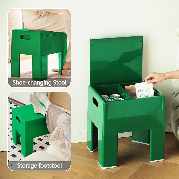 Nightstand Bedside with Storage Space, Dorm and Small Spaces, Easy Assembly - Image 9