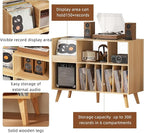 LELELINKY Large 48'' Record Player Stand - Image 6