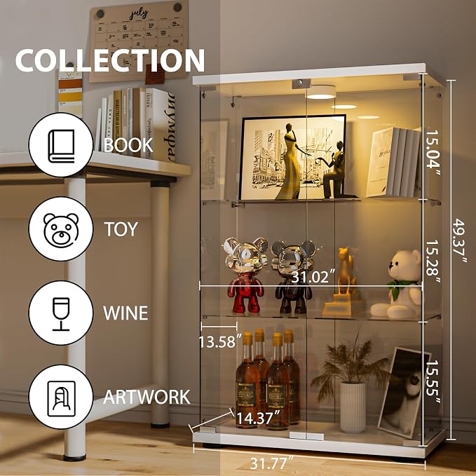 FANYUSHOW Glass Display Cabinet - Image 2