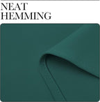 NICETOWN Hunter Green Blackout Curtains 78" Long - Image 8