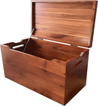 Fully Assembled, Solid Wood Storage Chest by Unknown