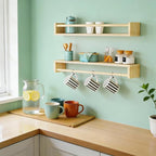 Fixwal Nursery Book Shelves, 23.6 Inch Floating Bookshelves - Image 5