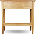Leick Home Mission Console Table, Solid Wood, 2 Drawers, Bottom Display Shelf - Image 3