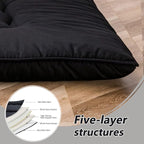 MAXYOYO Cot Japanese Floor Futon Mattress, Single Size Tatami Mat Sleeping Pad - Image 4