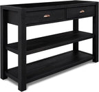 Grain Wood Furniture Montauk Console Table, Solid Wood - Image 5