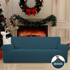 Easy-Going Stretch Oversized Sofa Couch Slipcover Washable Deep Teal | 1-Piece - Image 2
