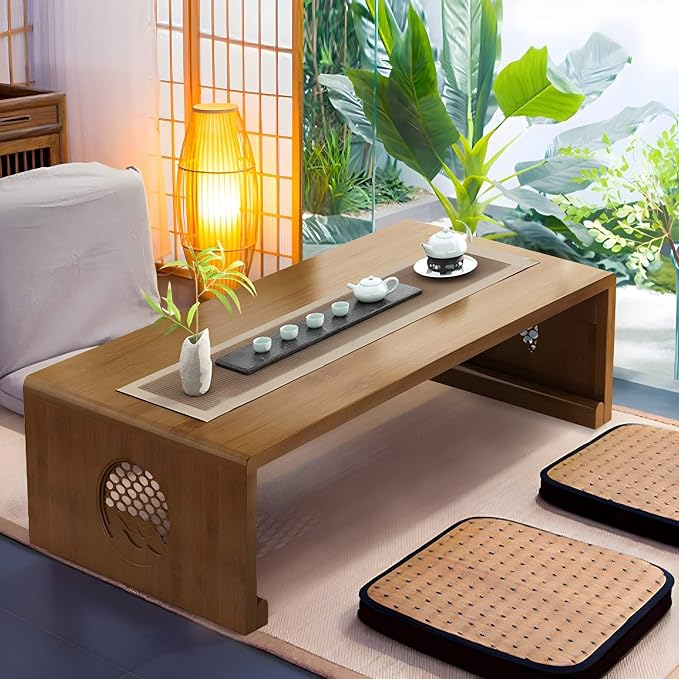 Folding Coffee Table Foldable Japanese Floor Table Low Table by RZOIZWKOFoldingTables