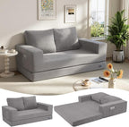 COMAX Convertible Sofa Bed Queen, Folding Fold Out Couch Bed, Floor Futon Couch by COMAX
