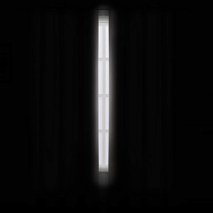 Light Beige Thermal Blackout Curtains/42 x 84 Inch/Set of 2 Panels Room - Image 3