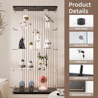 Beauty4U Glass Display Cabinet - Image 4