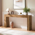 Reclaimed Solid Wood Console Table by WINWY