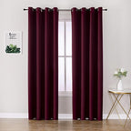 ChrisDowa Blackout Curtains for Bedroom and Living Room 95 Inches Long | 2 by ChrisDowa