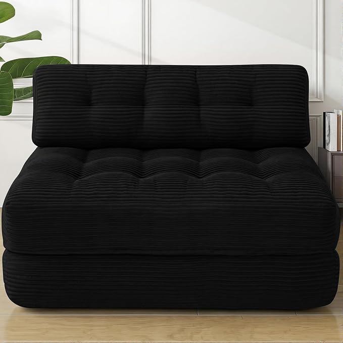 Folding Sofa Bed, Convertible Sleeper Chair by SIMFLAG