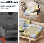 8Pcs Outdoor Cushion Covers, Stretch Patio Furniture Couch Chair Slipcovers | - Image 5