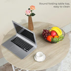 VINGLI 31.5" Drop Leaf Dining Table Set - Image 5
