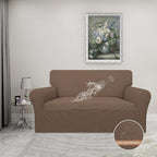 Easy-Going 100% Waterproof Loveseat Couch Cover Stretch Jacquard Sofa Cover | - Image 2