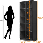 Wildhome Wooden Display Storage Cabinet - Image 2
