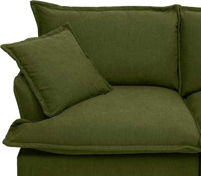 Cloud Sectional Sofa, Down Fill Sectional Sofa, Detachable Couch Cushion Covers - Image 8