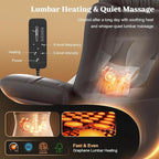 Power Loveseat Recliner with 2-Point Graphene Heat & Massage, Under-Seat - Image 3