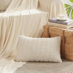 Fancy Homi 4 Packs Decorative Throw Pillow Covers - Image 2