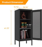 Slim Metal Storage Cabinet - Image 3