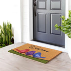 Barnyard Designs Natural Coco Coir Non-Slip Doormat | Heavy-Duty Welcome Mat - Image 4
