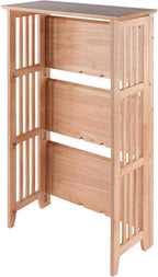 Winsome Mission Beech Wood 4-Tier Shelf - Image 8