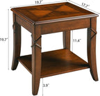 Mid-Century Modern Coffee Table Set of 3, 3-Piece Solid Wood Living Room Table - Image 6